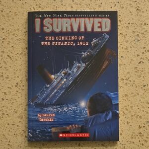 Scholastic I Survived: Titanic Adventure in Blue and Red